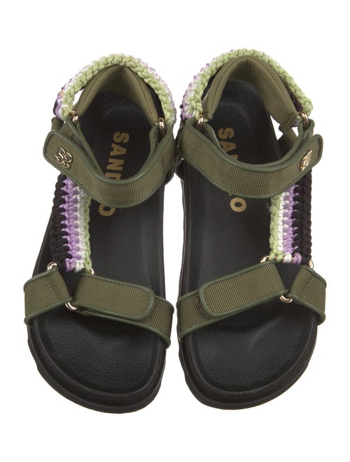Sandro Rubber Printed Sandals