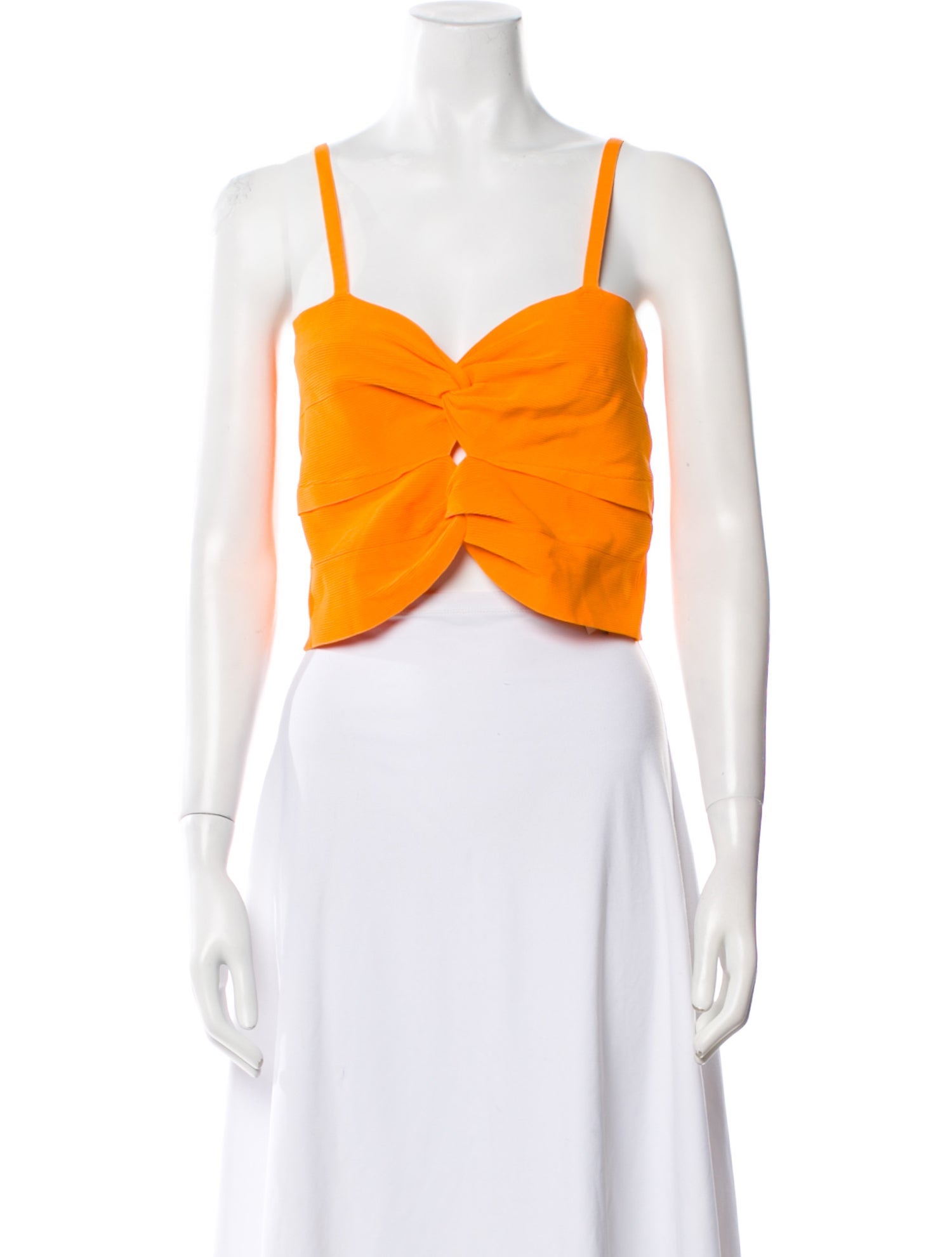 Sandro Square Neckline Sleeveless Crop Top w/ Tags