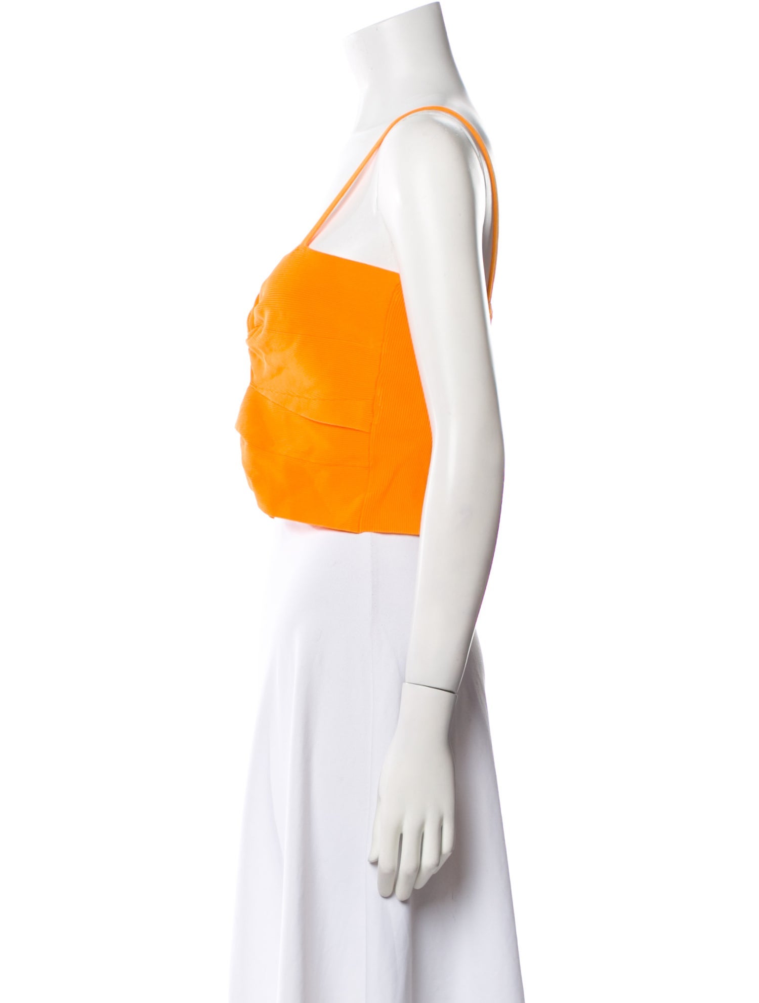 Sandro Square Neckline Sleeveless Crop Top w/ Tags