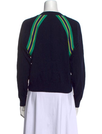 Sandro Wool Striped Sweater