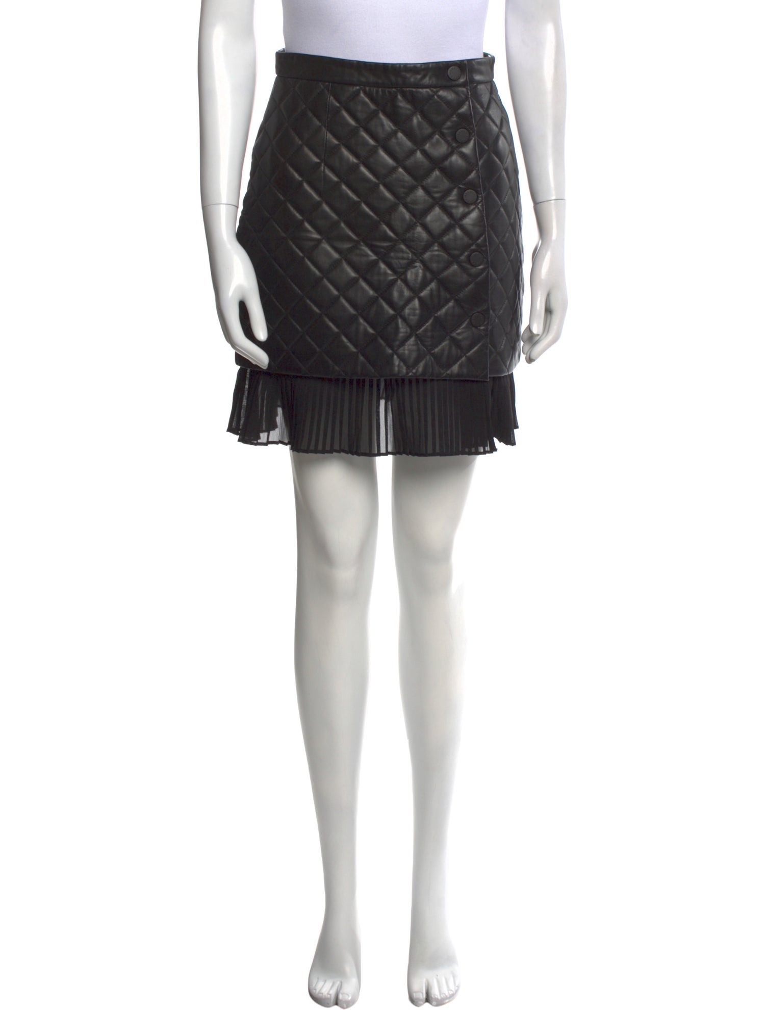 Sandro Leather Mini Skirt w/ Tags