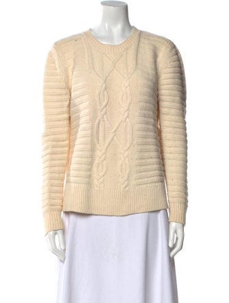 Sandro Merino Wool Crew Neck Sweater