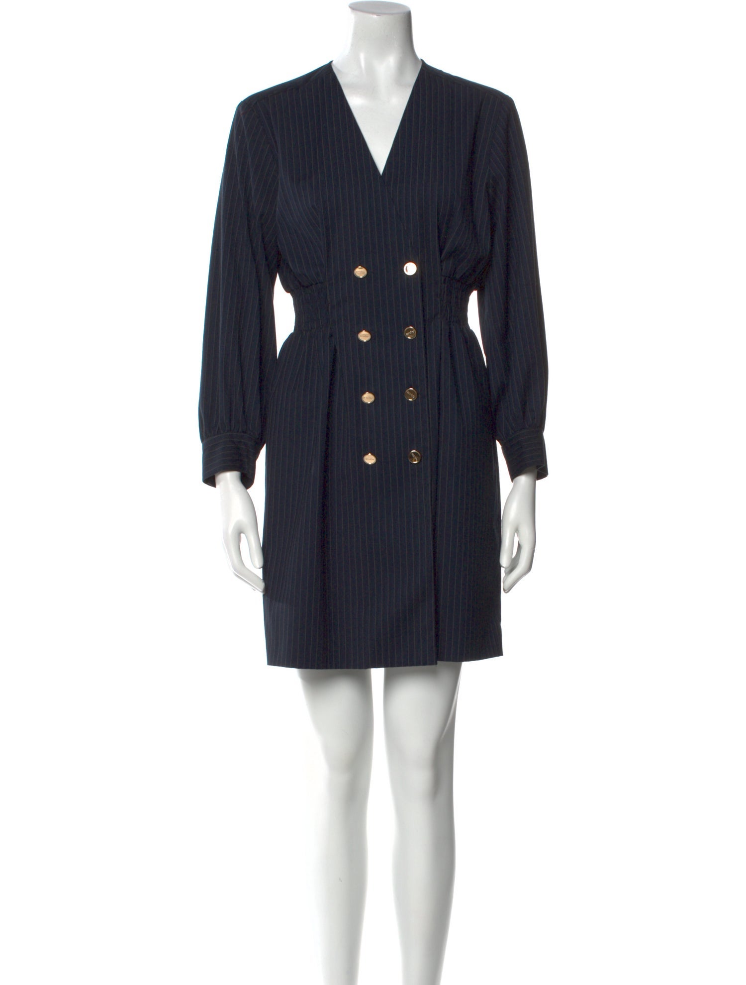 Sandro V-Neck Mini Dress