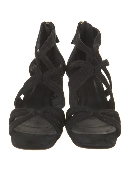 Sandro Suede Gladiator Sandals