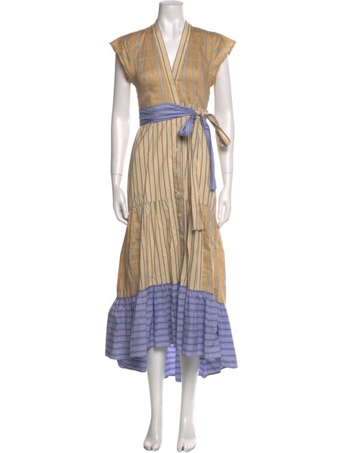 Sandro Linen Long Dress