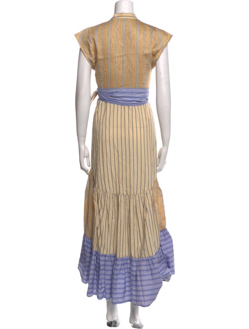 Sandro Linen Long Dress