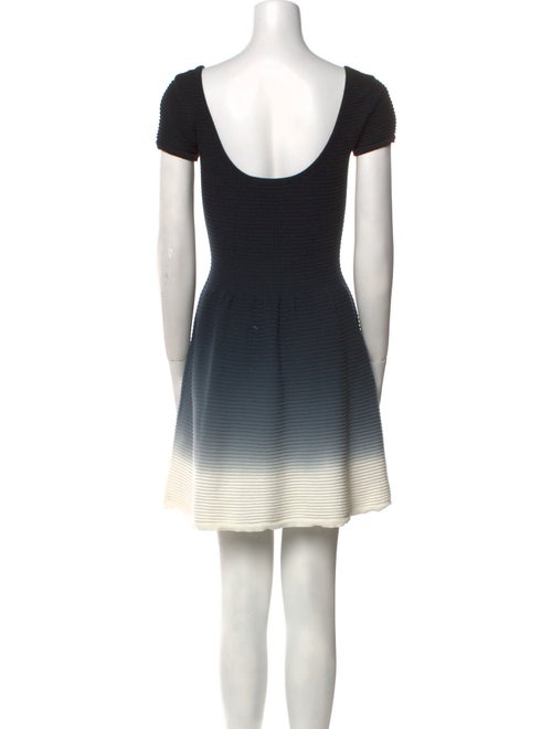 Sandro Scoop Neck Mini Dress