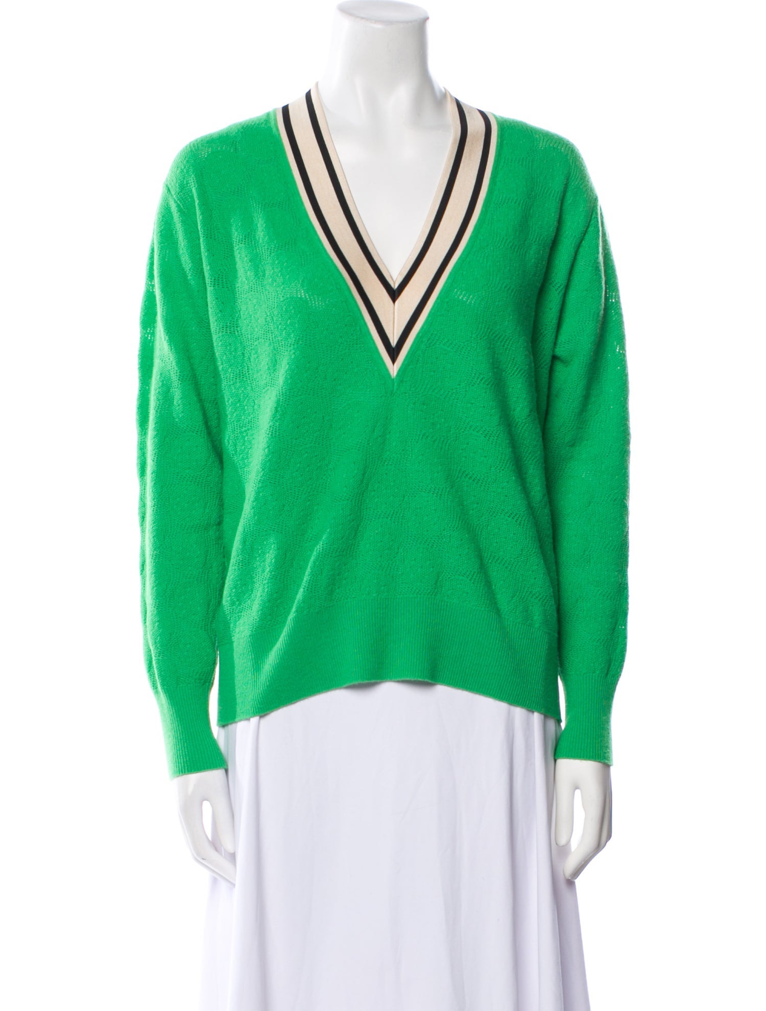 Sandro Wool V-Neck Sweater