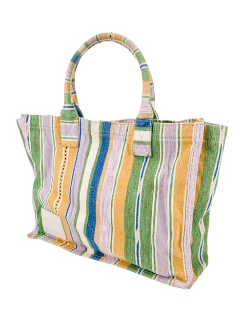 Sandro Canvas Top Handle Bag