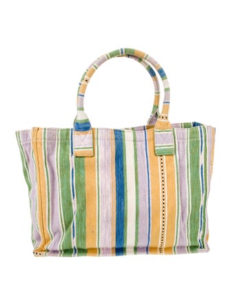 Sandro Canvas Top Handle Bag