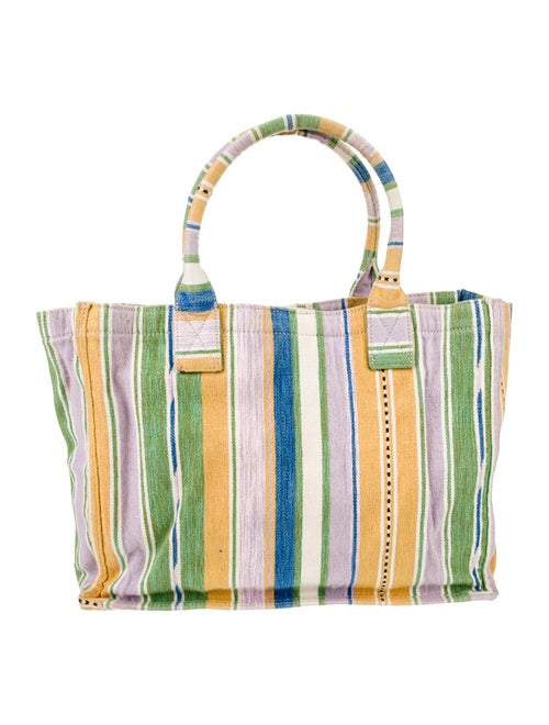 Sandro Canvas Top Handle Bag