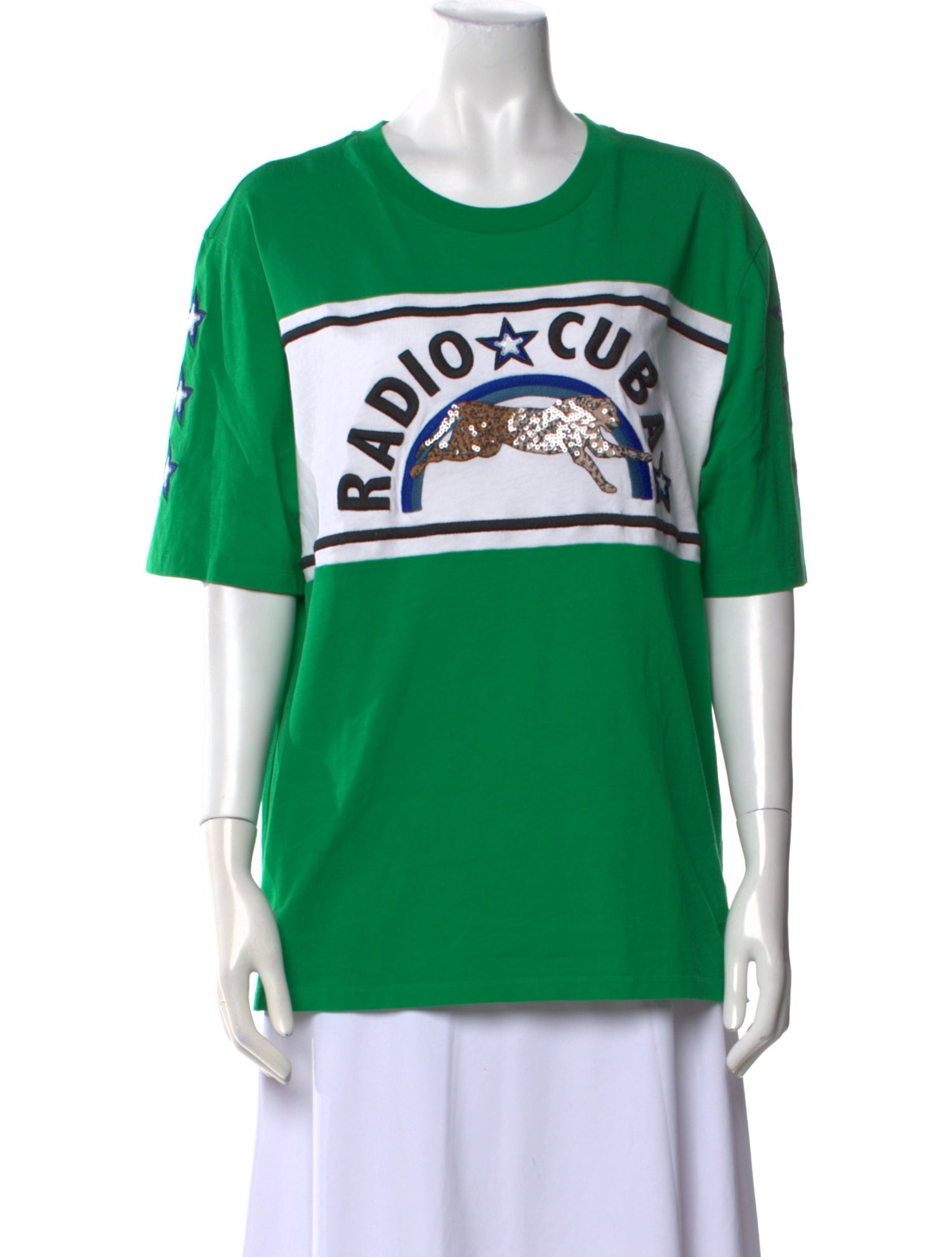 Sandro Graphic Print Crew Neck T-Shirt