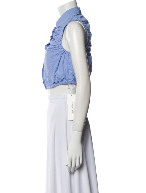 Sandro Sleeveless Crop Top