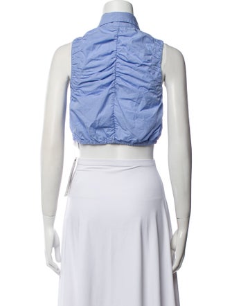 Sandro Sleeveless Crop Top