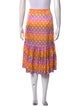 Sandro Printed Knee-Length Skirt