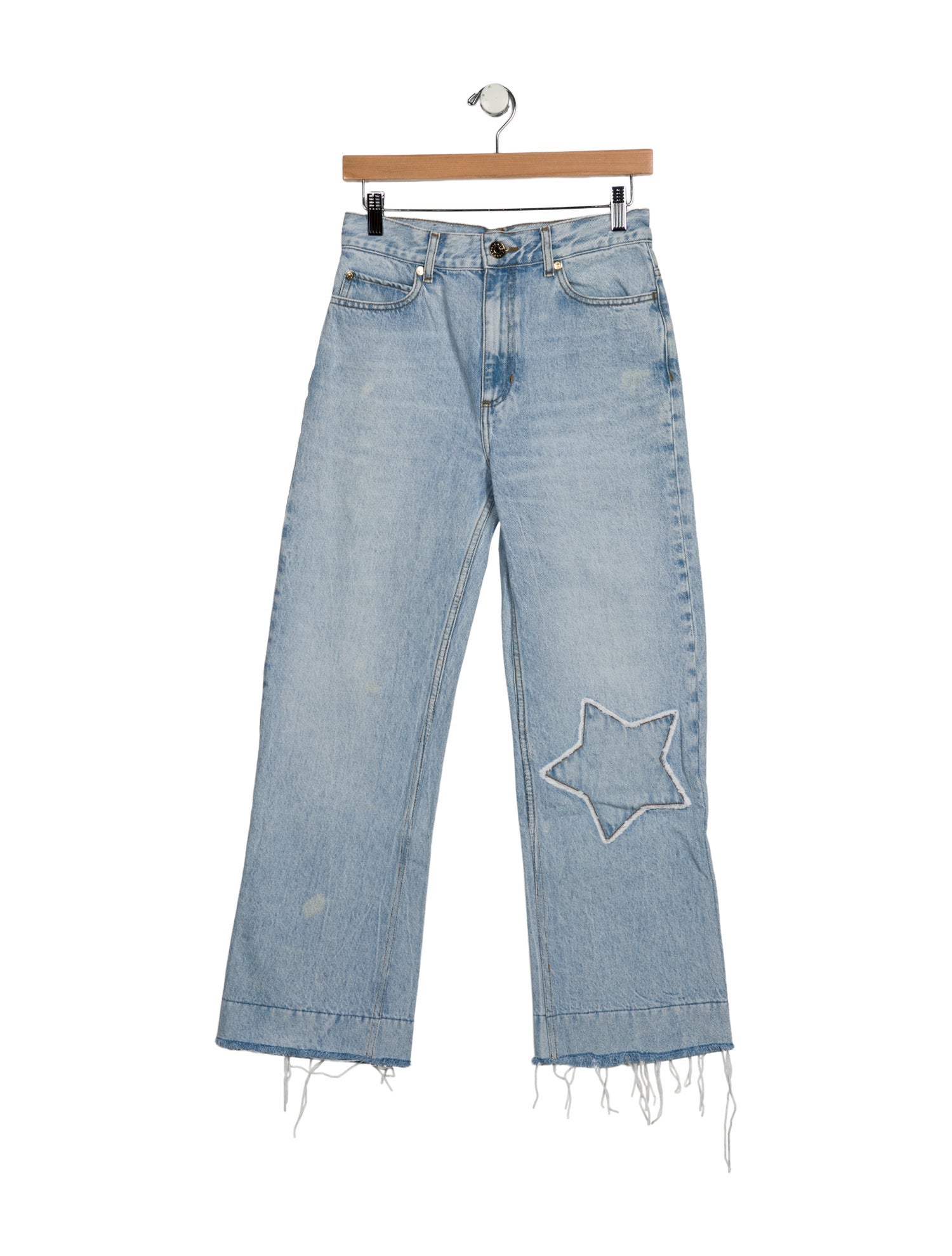 Sandro High-Rise Wide Leg Jeans