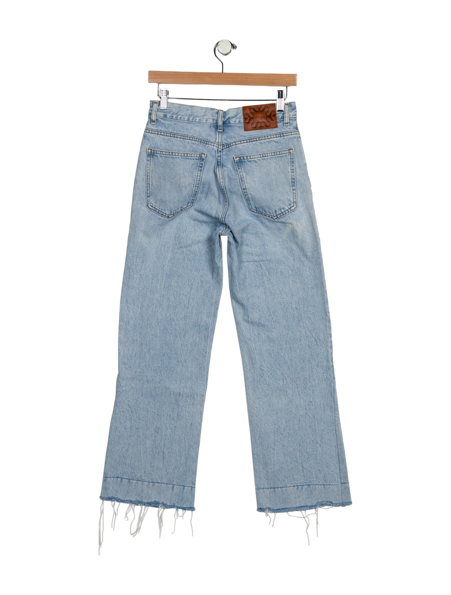 Sandro High-Rise Wide Leg Jeans