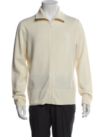 Sandro Wool Collar Cardigan