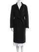 Sandro Wool Faux Fur Coat