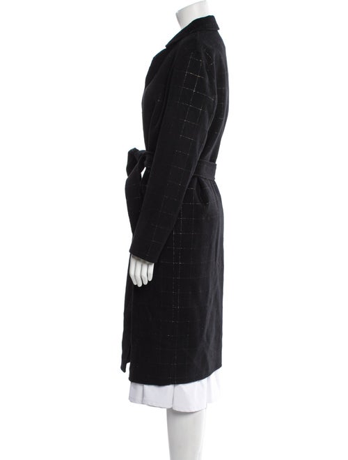 Sandro Wool Faux Fur Coat