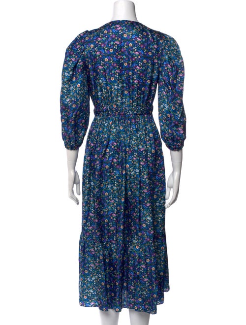 Sandro Silk Long Dress