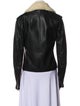 Sandro Calfskin Biker Jacket