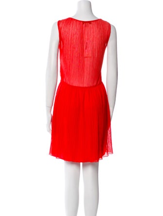 Sandro V-Neck Mini Dress