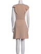 Sandro Crew Neck Mini Dress