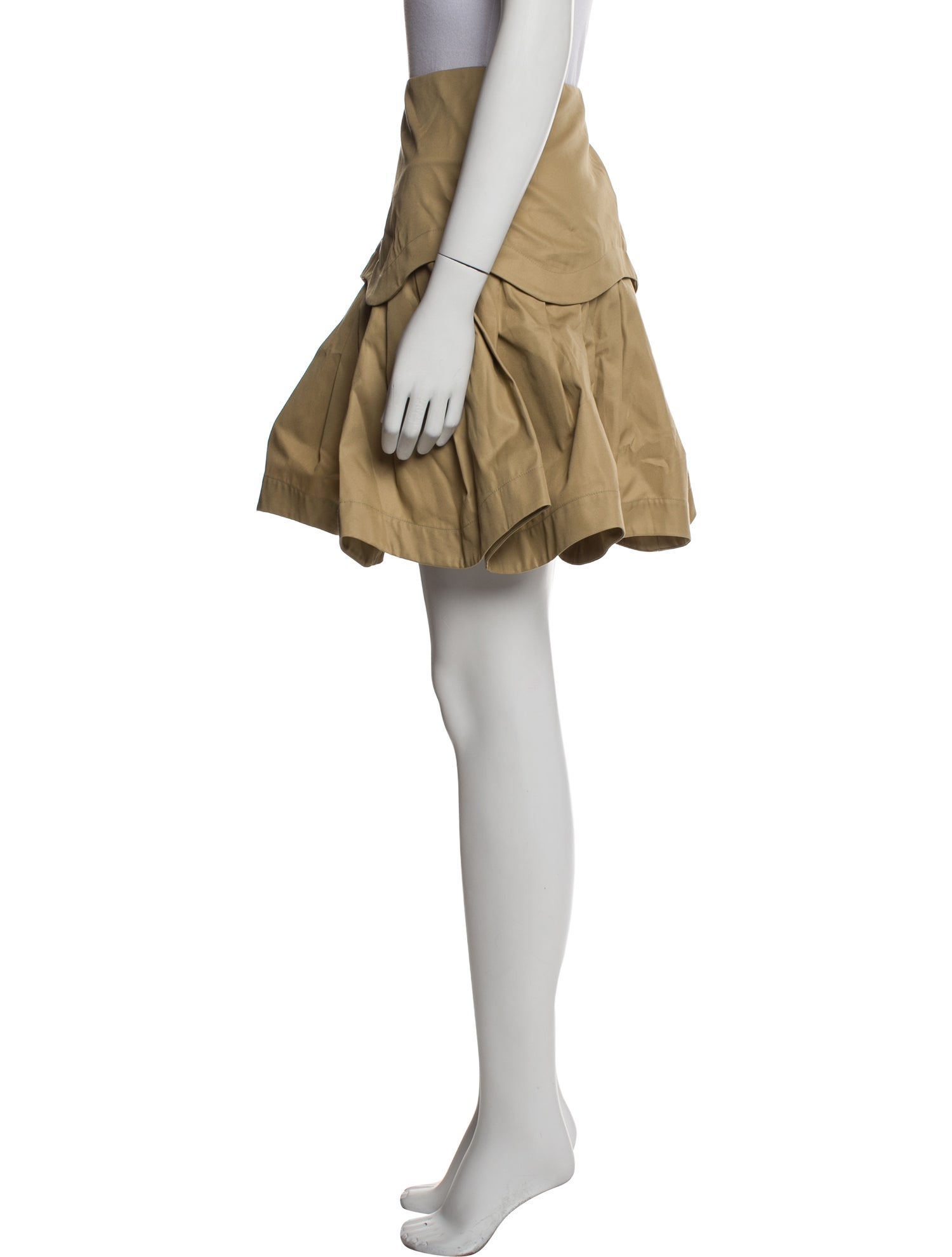 Sandro Ruffle Embellishment Mini Skirt w/ Tags