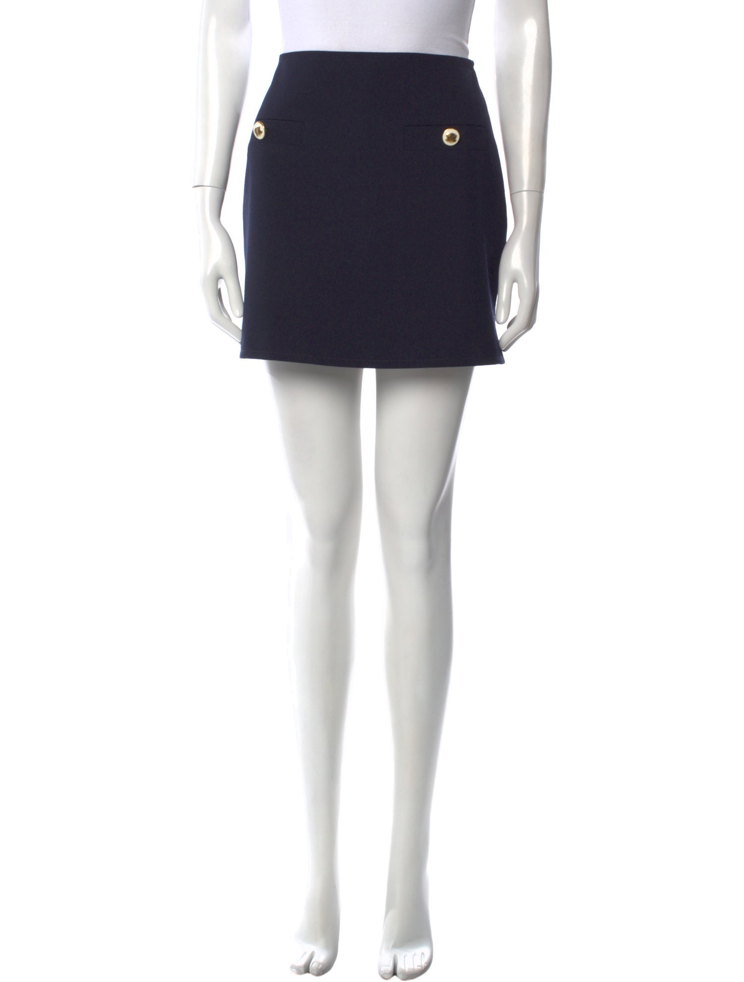 Sandro Virgin Wool Mini Skirt