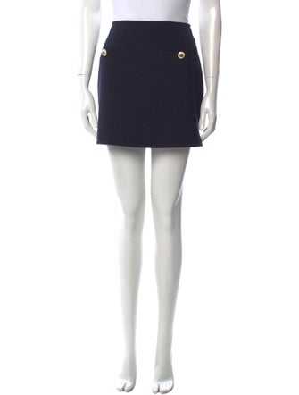 Sandro Virgin Wool Mini Skirt