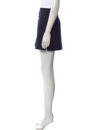 Sandro Virgin Wool Mini Skirt