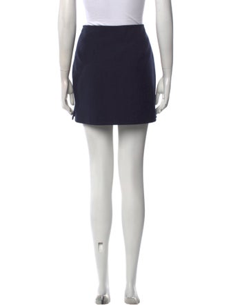 Sandro Virgin Wool Mini Skirt