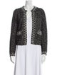 Sandro Printed Evening Jacket