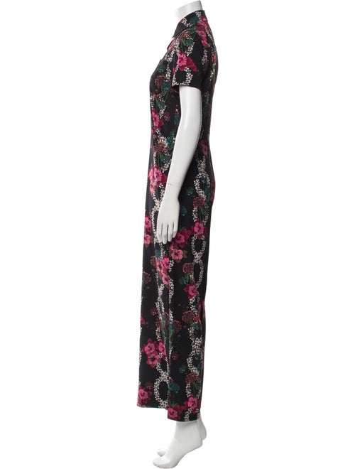 Sandro Floral Print Jumpsuit