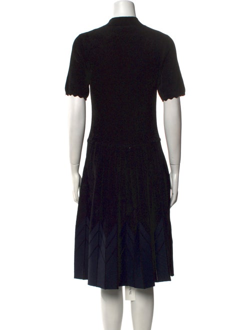 Sandro Printed Midi Length Dress