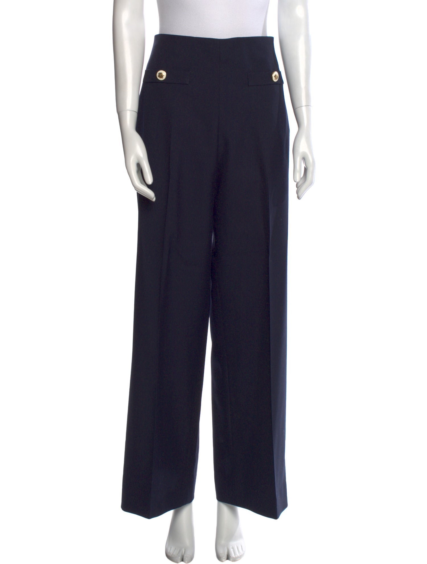 Sandro Virgin Wool Wide Leg Pants w/ Tags