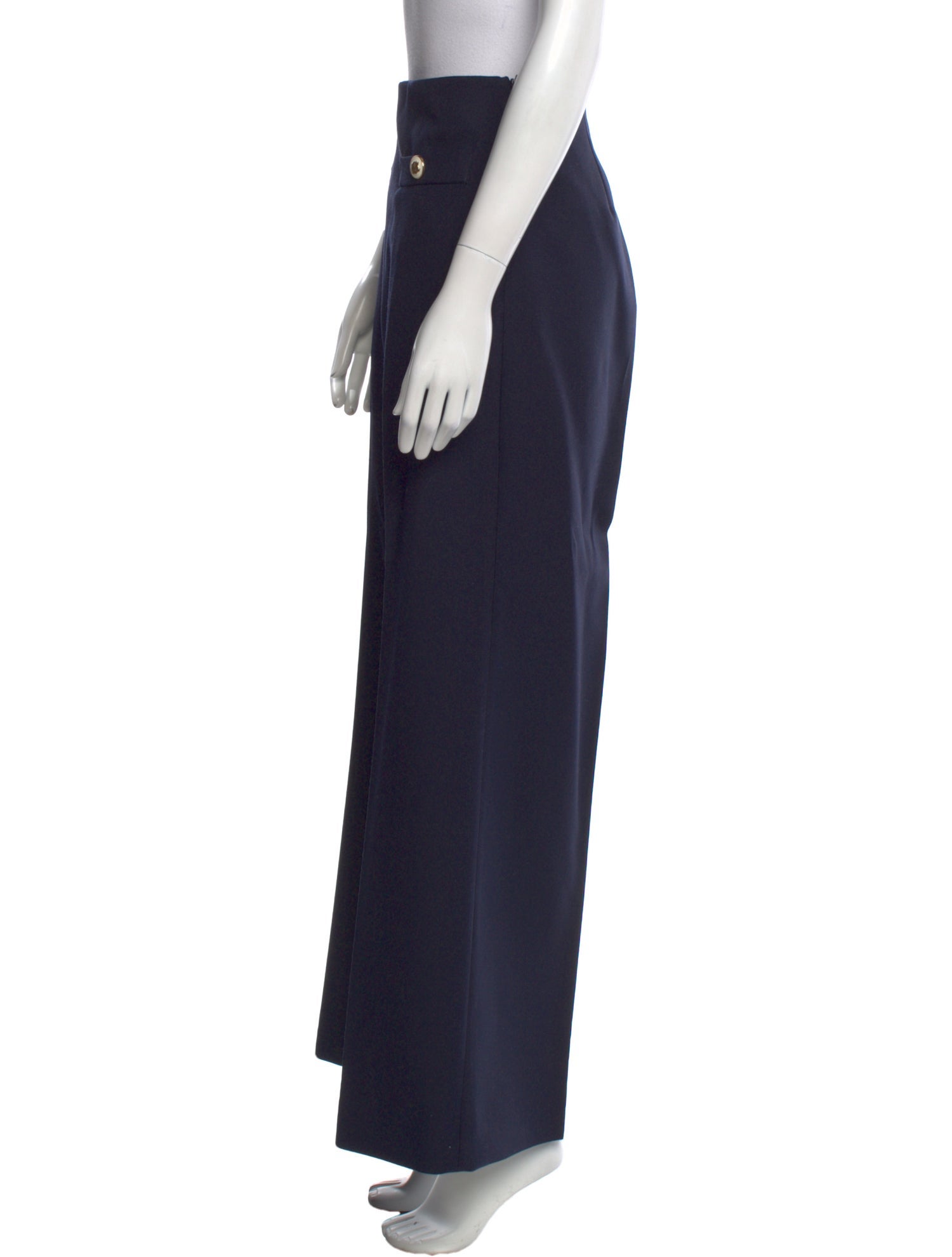 Sandro Virgin Wool Wide Leg Pants w/ Tags