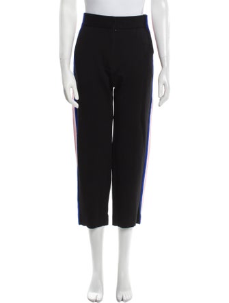 Sandro Striped Straight Leg Pants