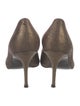 Sandro Suede Colorblock Pattern Pumps