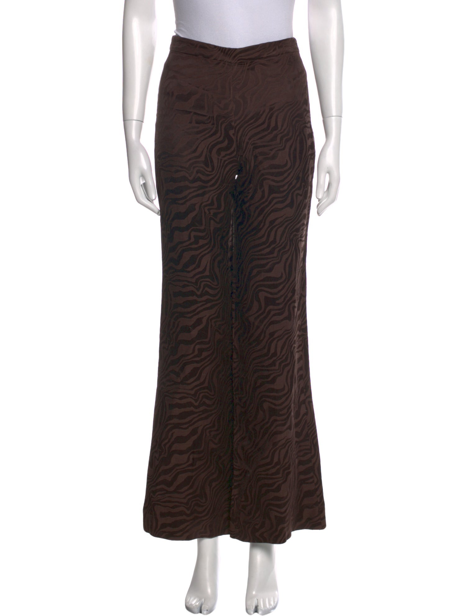 Sandro Printed Wide Leg Pants w/ Tags