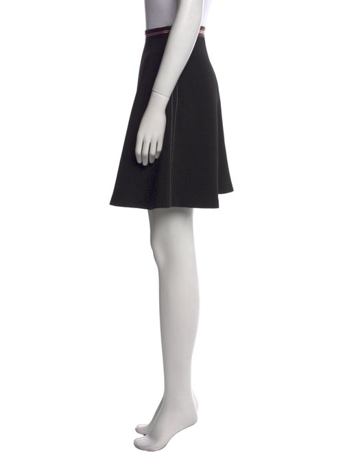 Sandro Eyelet Trim Knee-Length Skirt