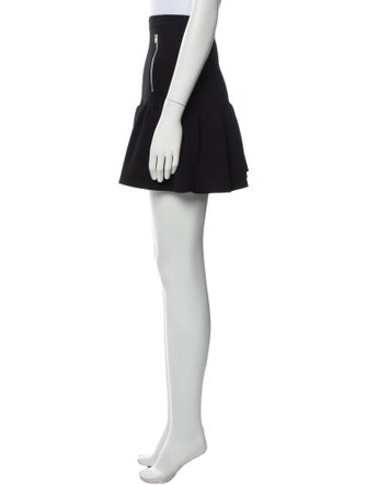 Sandro Ruffle Embellishment Mini Skirt