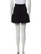 Sandro Ruffle Embellishment Mini Skirt