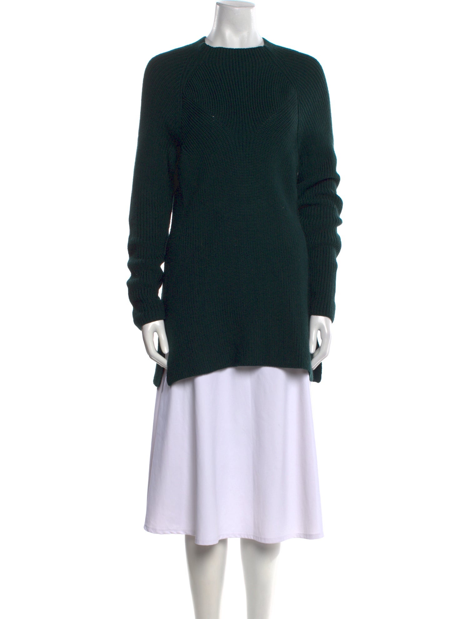 Sandro Merino Wool Mock Neck Sweater