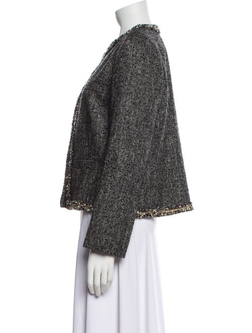 Sandro Tweed Tweed Pattern Jacket