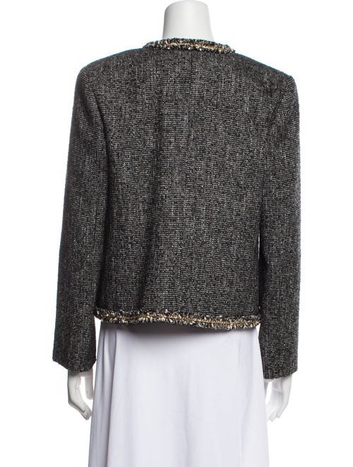 Sandro Tweed Tweed Pattern Jacket