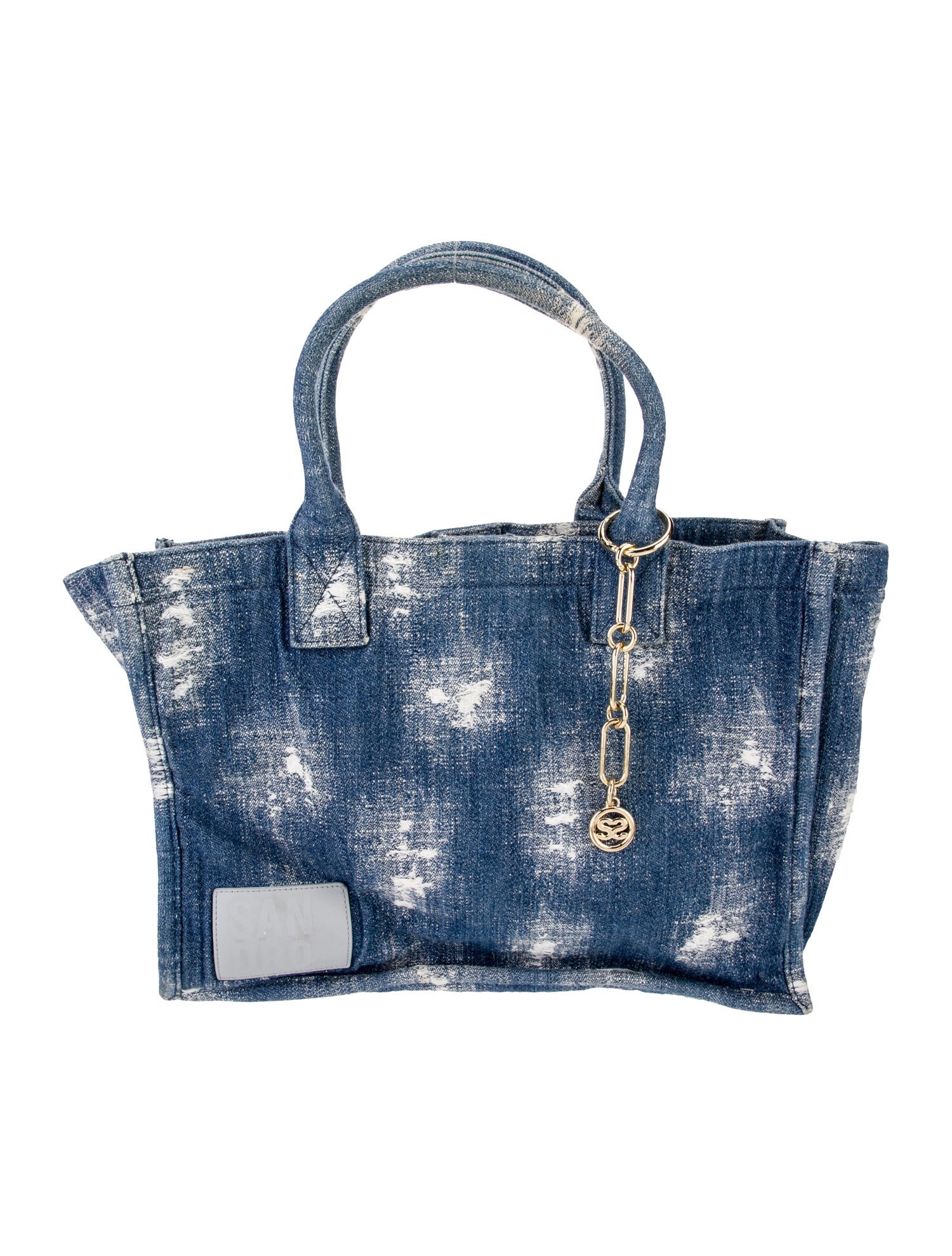 Sandro Canvas Top Handle Bag