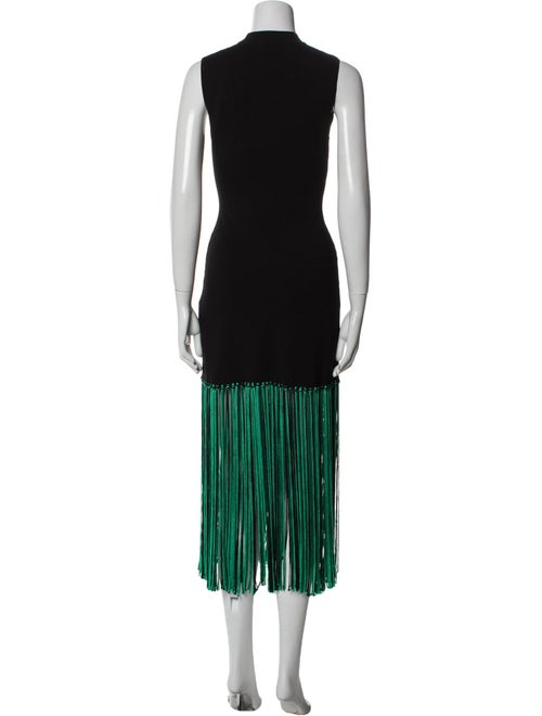 Sandro Mock Neck Long Dress