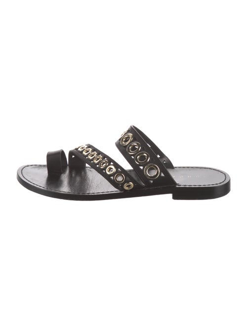 Sandro Leather Slides